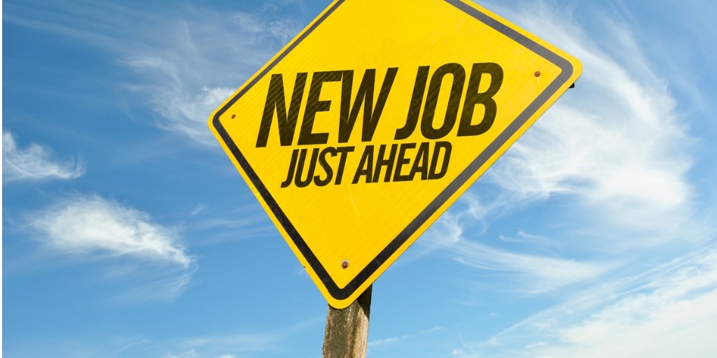 New Job Ahead graphic